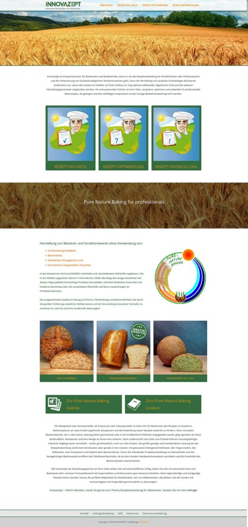 Innovazept - Innovative Rezeptideen für Bäckereien